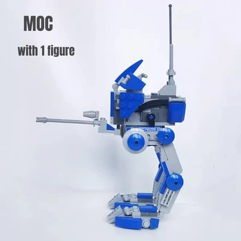 MOC ATRT Yürüteç Yapı Taşları Modeli MOC 75261 Oyuncaklar Çocuklar için noel hediyesi