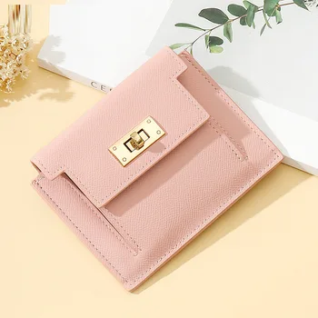 Moda Kadın cüzdan Yüksek Kaliteli kart tutucu KİMLİK Kredi kart çantası Küçük Fermuarlı Çantalar Birçok Bölümleri Kart Cüzdan Kadın
