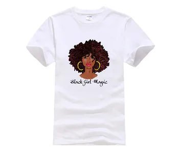 moda T shirt erkek afro siyah kız sihirli doğal saç takımı doğal erkek premium %100 % Pamuk moda 2023 trend T shirt