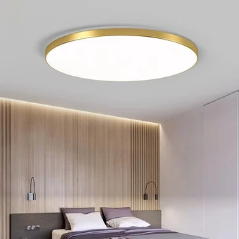 Modern LED yuvarlak tavan lambası süper parlak oturma odası lamba yatak odası ışıkları koridor ışıkları banyo ışıkları kapalı ışıklar