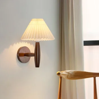 Modern minimalist LED pilili şemsiye duvar lambası dekor ev çalışma Odası Başucu Vintage Aplikleri Monte Aydınlatma