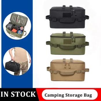 MOLLE Kılıfı Açık Kamp saklama çantası Sepeti gaz sobası Teneke Kutu Pot Taşıma Çantası Çuval Piknik Çantası Tencere Eşyaları Organizatör