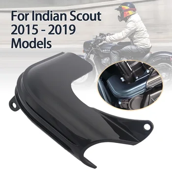 Motosiklet Soğutucu Hortum Kapağı Hint İzci 2015-2019 Modifikasyon Parçaları Galvanik Dekorasyon Siyah