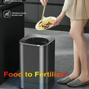 Mutfak Kompost Makinesi Gıda Atık çöp kırıcı Bertaraf Kompost Kompostlama Makinesi çöp öğütücü Can İşleyici İşlemci