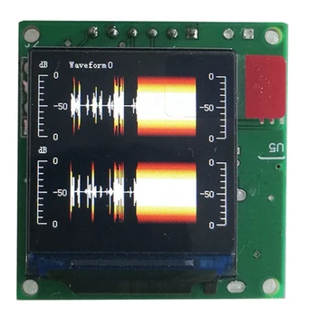Müzik Spektrum Ekran Analizörü 1.3 İnç LCD MP3 güç amplifikatörü Ses Seviyesi Göstergesi Ritim Dengeli VU METRE Modülü