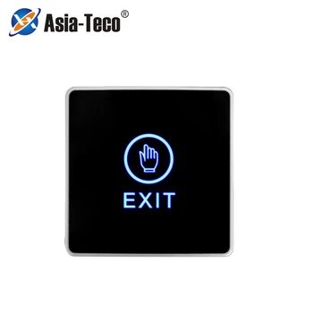 NO / NC / COM çıkışı arka ışık Dokunmatik çıkış düğmesi paneli Ev Güvenlik Koruması için LED Göstergesi erişim Kontrol Sistemi için