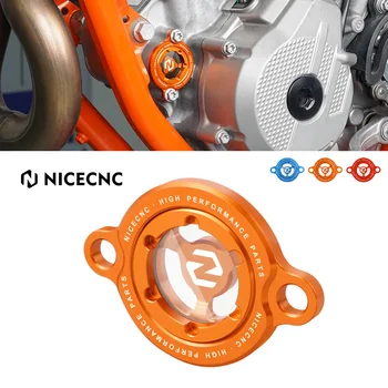NıceCNC Motor yağ filtresi kapatma başlığı KTM EXC EXCF XCF XCW SXF 250 350 400 450 500 530 SMR450 EXC XC SX 250F 2014-2023 2022