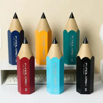 Ofis masa düzenleyici masaüstü kalem Tutucu Kapasiteli Kalem Şekli kalemlik Toz Geçirmez kapaklı Öğrenciler için Ideal Organizatör