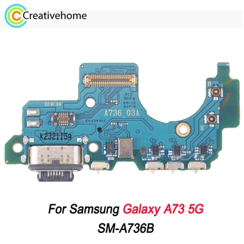 Orijinal şarj portu Kurulu Samsung Galaxy A73 5G SM-A736B Telefon