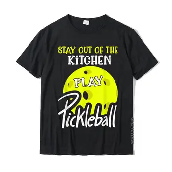 Oyun Pickleball Oyuncu Komik Alıntı Sloganı Mutfak T Shirt T-Shirt Tişörtleri Tees Tops Klasik Pamuk Hediye Eğlence Erkek