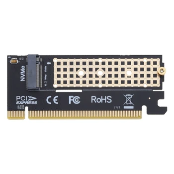 PCIE Adaptör Kartı PCI-EX16 NVMe Yükseltici Desteği SSD 2280/2260/2242/2230