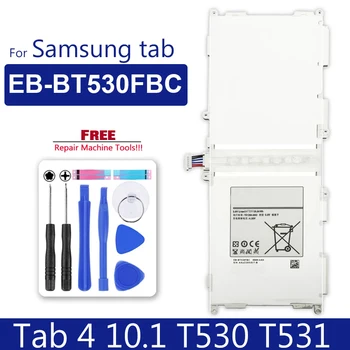 Pil için Samsung Galaxy Tab 4 7.0 8.0 10.1 Tab4 SM T530 T531 T535 T330 T331 T230 T231 T235 SM-T530 SM-T535