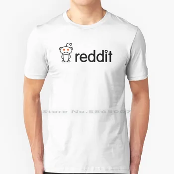 Reddit Logo T Shirt Pamuk 6XL Reddit Meme Web Logosu Snoo Ultra Meta Barış Rıp