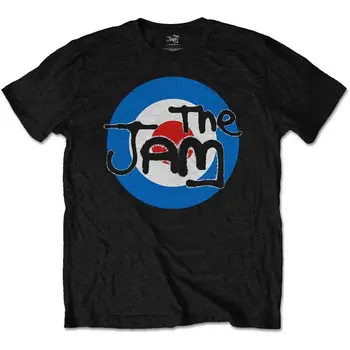 Reçel Paul Weller Logo Siyah Resmi Tee T-Shirt Erkek Unisex