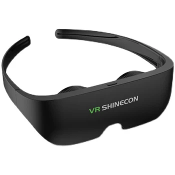 RK-AIO8 Taşınabilir Hepsi bir arada VR Durumda VR 3D Sanal Gerçeklik Kulaklık Filmler ve Oyunlar için VR Gözlük