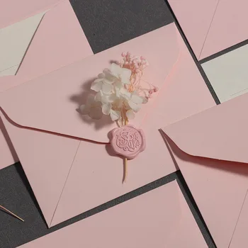 Sakura Pembe Ins Estetik Küçük Taze Zarf Mektup Seti Basit Romantik Aşk Mektubu Yangın Boya Etiket Davetiye Kartı