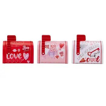Sevgililer Günü Posta kutusu Oyuncak kurabiye kutusu Sevgililer Değişim Hediyeler Çocuklar için