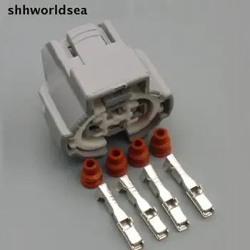 shhworldsea 5/30/100 takım 2.2 mm 4p elektrik konnektörü 6189-0647 klima fişi basınç sensörleri konektörü toyota için