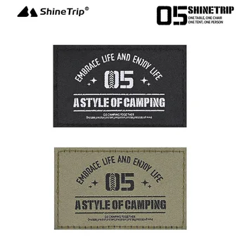 ShineTrip Açık 05 Moral Rozeti Kararmış Velcro Rozeti Yelek Etiket Zarif Kamp Dişli Rozeti Gaz depo kapağı Etiket