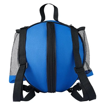 Su geçirmez Futbol Voleybol çanta Taşınabilir Yuvarlak Şekilli Örgü basketbol çantası Açık Spor Futbol Taşıma Çantası