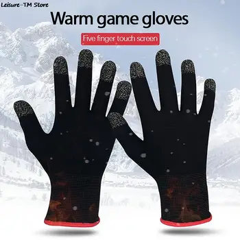 Su geçirmez sıcak termal eldiven hassas dokunmatik ekran açık spor eldiven