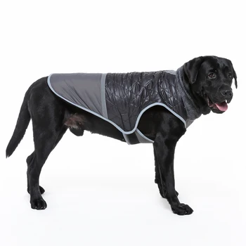 Sıcak Büyük Köpek Giysileri Kış Köpekler Evcil Giyim Su Geçirmez Pet Büyük Köpek Ceket Ceket Fransız Bulldog Yavru Köpek Kostüm
