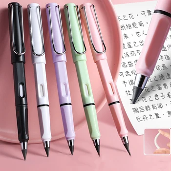 Sınırsız Yazma Kalemler Kırtasiye Kalemler Çocuklar için Hiçbir Mürekkep Kalem Sanat Kroki Sihirli silgili kalemler Çocuk Okul Malzemeleri
