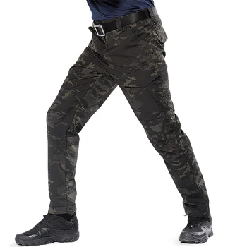 Taktik Pantolon Askeri Kamuflaj Savaş Pantolon Avcılık Kıyafet Su Geçirmez Yırtılmaz Erkekler Rahat Iş Pantolon Ordu Pantolon Elbise