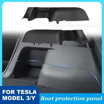 Tam Surround Koruma Tarafı Çamurluk Kapağı 2 adet ABS Tesla Modeli Y Gövde Yan Kapak Bölmeleri Korumak Gövde Çizikler Hasar