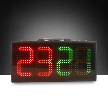 Taşınabilir Dijital Çetele Elektrik LED skor tahtası Scorekeeper Beyzbol Tenis Futbol