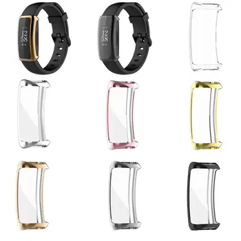 Taşınabilir İzle Koruyucu Anti scratch İzle Kapak Kılıf Değiştirme İzle Koruyucu Kılıf Her Şey Dahil Fitbit Inspire 3 için