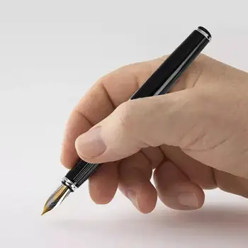 Taşınabilir İş Kalem Metal İmza Kalem 0.5 MM İnce Nokta Zarif Ağır Pürüzsüz Yazma Kalem Okul Öğrenci Kırtasiye Hediye