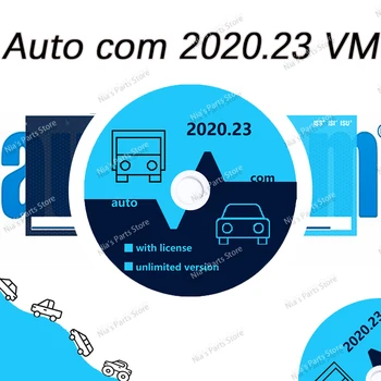 Teşhis yazılımı autocoms 2020.23 Sanal Makine Sürüm Tamir ekipmanları obd2 tarayıcı vcds tuningdiagnostic dökün voiture