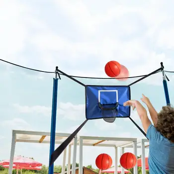 Trambolin için Mini Basketbol Potası Kurulumu Kolay Hafif Backboard