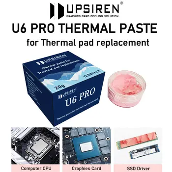 UPSİREN Termal Macun U6 PRO VGA GPU IC İşlemci Hızlı Soğutma Termal Ped Değiştirme İsı Engelleme Macun Yüksek Performanslı