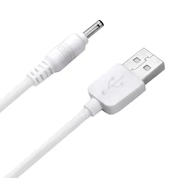 USB DC 3.5 V şarj kablosu için Yedek Foreo Luna / Luna 2 / Mini / Mini 2 / Go / Lüks Yüz Temizleyici USB şarj aleti Kablosu 100CM