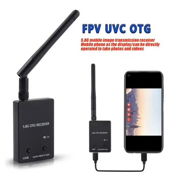 UVC OTG 5.8 G 150CH Ses FPV Alıcı Tam Kanal Android tablet telefon Verici RC Drone Parçaları