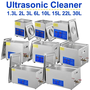 VEVOR 1.3 L 2L 3L 6L 10L 15L 22L 30L Ultrasonik Temizleyici Lav Bulaşıkları Taşınabilir Çamaşır Makinesi Bulaşık Makinesi Ultrason Ev Aletleri