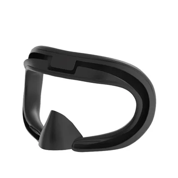 VR yüz kapatma İçin Meta Quest 3 VR Kulaklıklar Ter Geçirmez Silikon Yastık VR Aksesuarları Anti-Kaçak yüz kapatma