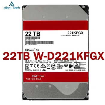 WD Batı Dijital mekanik sabit disk 22T Batı Dijital sabit disk WD221KFGX bulut depolama NAS kırmızı disk PRO sunucu