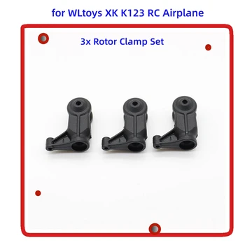 WLtoys XK K123 RC Uçak Plastik Rotor Kelepçe Seti 2 RC Uçak Aksesuarları