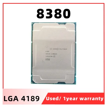 Xeon Platin 8380 resmi sürümü CPU 2.3 GHz 60 MB 270 W 40Core80Thread işlemci LGA4189 için C621A sunucu ana kartı