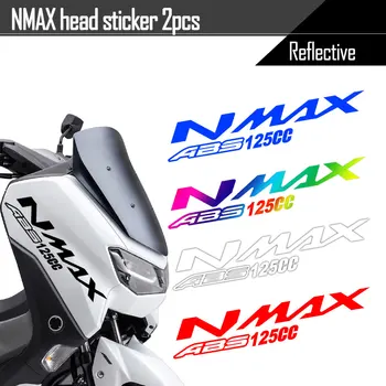 Yansıtıcı Motosiklet Aksesuarları Scooter vücut Yan Şerit fairing Sticker logo çıkartması YAMAHA NMAX 155 İçin Nmax160 Nmax150 Nmax125