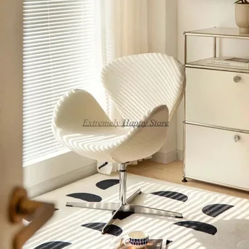 Yaratıcı Tasarımcı Oturma Odası Sandalyeleri Benzersiz Saç Stilisti Salonu Pedleri Oturma Odası Sandalyeleri Tek Kişiselleştirilmiş Sillones Mobilya