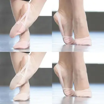 Yarım Taban Dans Ayakkabıları Dönüm Ayakkabı Turners Dans Ayakkabıları Kaymaz bale ayakkabıları Dans Footies Bale Dans Ayakkabıları Kadınlar Kızlar İçin