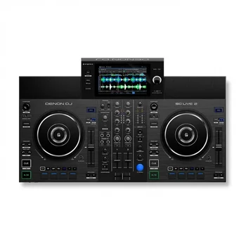 Yaz indirim 50 % sıcak satış Denon DJ SC Canlı 2 Bağımsız DJ Denetleyici ile HP1100 Kulaklıklar