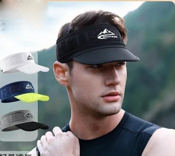 Yaz Şapka Yeni Kap Erkekler Açık Koşu Dağcılık Emici Nefes Spor Bandı Boş Üst Güneş Koruma