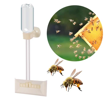 Yeni Arıcılık Arı Besleyici Bal Arısı Besleyiciler İçme Suyu Waterer Sulama Arılar Araçları Malzemeleri Besleme Plastik arı Tiryakisi Aracı