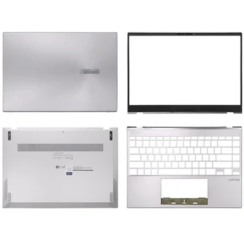 Yeni ASUS ZenBook 14 UX425 UX425J UX425JA U4700J Laptop LCD arka kapak Ön Çerçeve Palmrest Alt Kasa Açık mor Metal