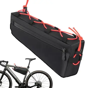 Yeni Bisiklet Üçgen şasi çantası bisiklet şasisi kılıf çanta Su Geçirmez Kabartmalı Fermuarlı Bisiklet Çantası Açık Bisiklet Aksesuarları İçin